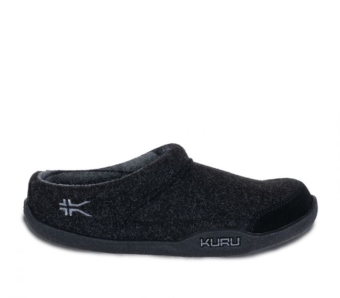 KURU MEN'S SHOES DRAFT-Charcoal-Black