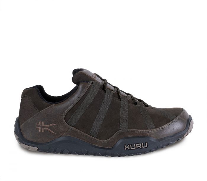 KURU MEN'S SNEAKERS CHICANE-Woodstock Brown-Black