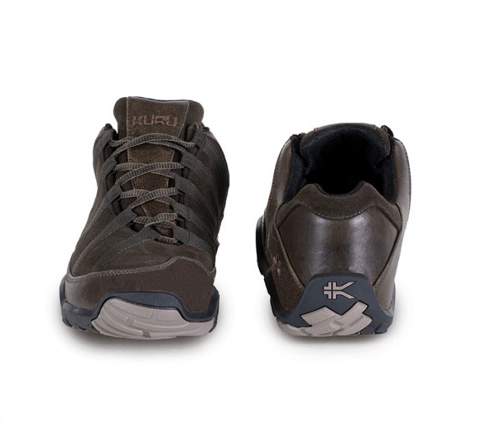 KURU MEN'S SNEAKERS CHICANE-Woodstock Brown-Black - Click Image to Close