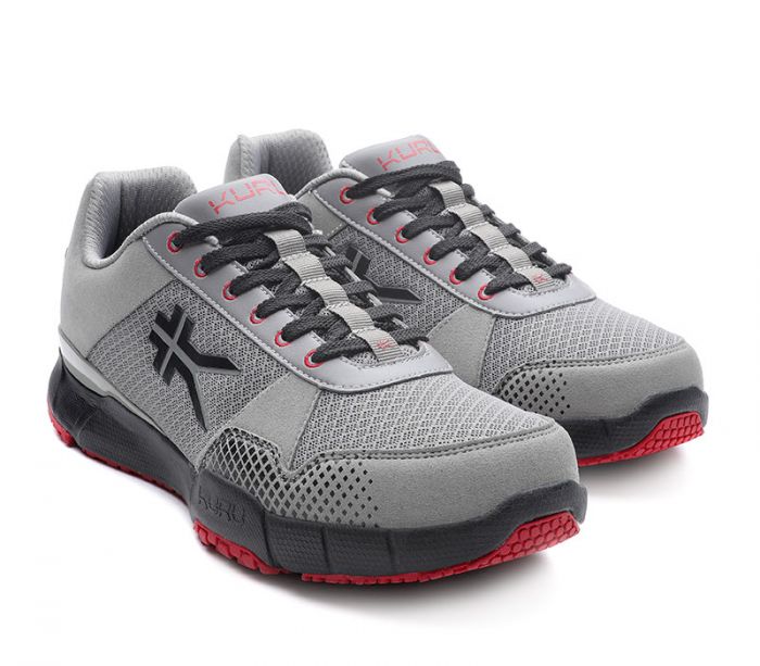 KURU MEN'S SNEAKERS QUANTUM-Tungsten-Cardinal Black