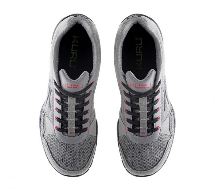 KURU MEN'S SNEAKERS QUANTUM-Tungsten-Cardinal Black - Click Image to Close