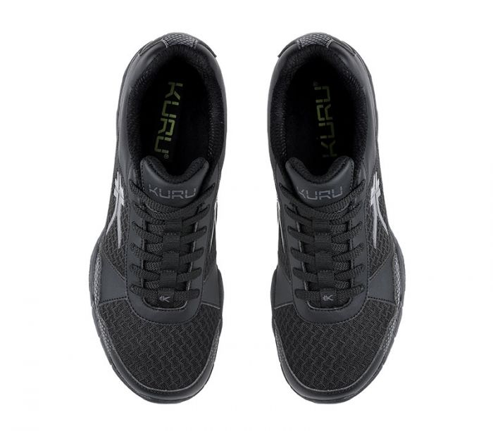 KURU MEN'S SNEAKERS QUANTUM-Jet Black-Charcoal