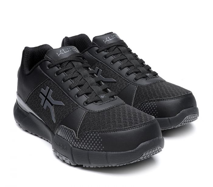 KURU MEN'S SNEAKERS QUANTUM-Jet Black-Charcoal