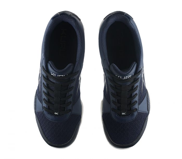 KURU MEN'S SNEAKERS QUANTUM-Midnight Blue-White-Jet Black - Click Image to Close