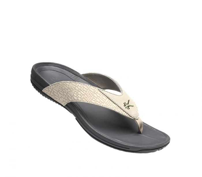 KURU MEN'S SANDAL KALA-Pale Khaki-Dark Roast-Smokey Green - Click Image to Close