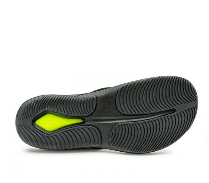 KURU MEN'S SANDAL KALA-Jet Black - Click Image to Close