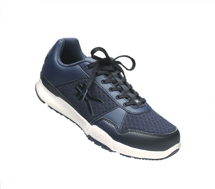 KURU MEN'S SNEAKERS QUANTUM WIDE-Midnight Blue-White-Jet Black ...