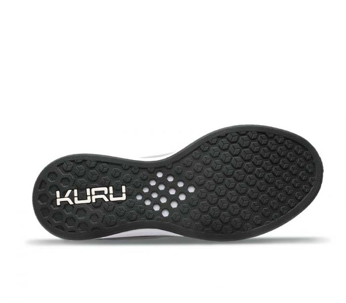 KURU MEN'S SNEAKERS ATOM-Cloud Gray-White-Jet Black