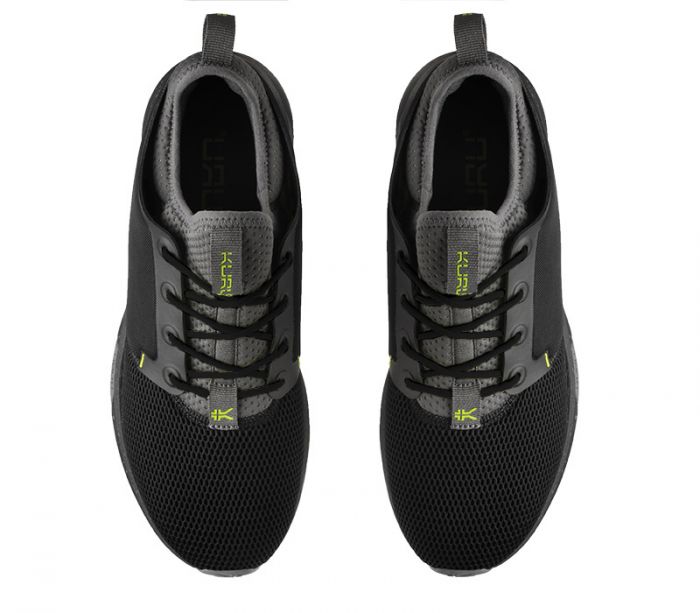 KURU MEN'S SNEAKERS ATOM-Jet Black-Citron