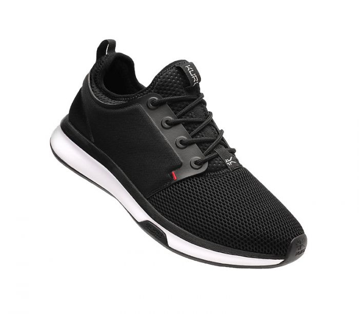 KURU MEN'S SNEAKERS ATOM-Jet Black-White-Fire Red