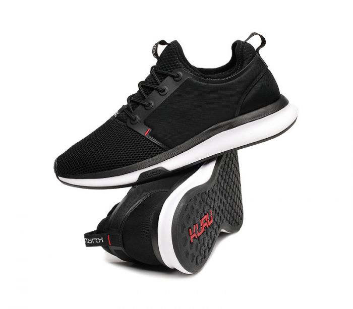 KURU MEN'S SNEAKERS ATOM-Jet Black-White-Fire Red [Kuru102120] - $99.96 ...