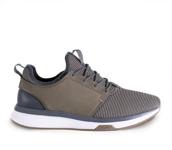 KURU MEN'S SNEAKERS ATOM-Mountain Sage-White-Smoke Gray - Click Image to Close