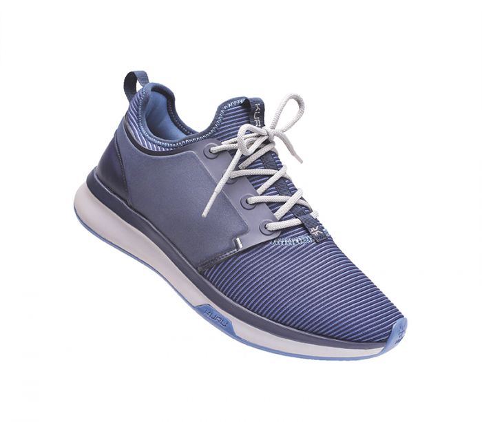 KURU MEN'S SNEAKERS ATOM-Midnight Blue-Storm Gray - Click Image to Close