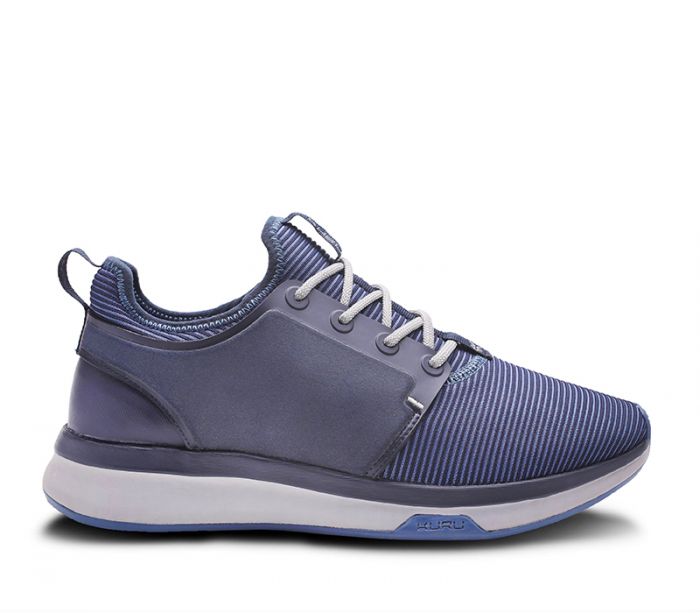 KURU MEN'S SNEAKERS ATOM-Midnight Blue-Storm Gray - Click Image to Close