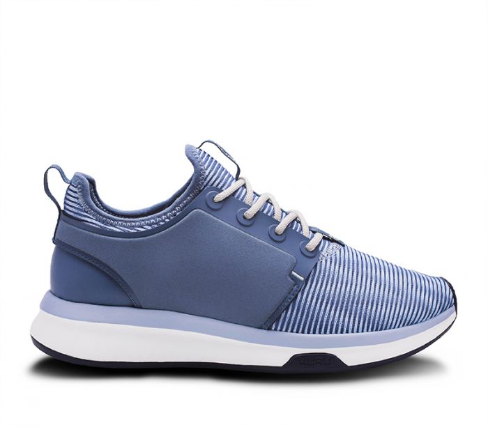 KURU WOMEN'S SNEAKER ATOM-Mineral Blue-Bone Gray - Click Image to Close