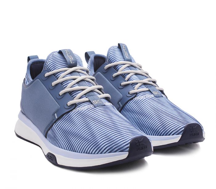 KURU WOMEN'S SNEAKER ATOM-Mineral Blue-Bone Gray - Click Image to Close