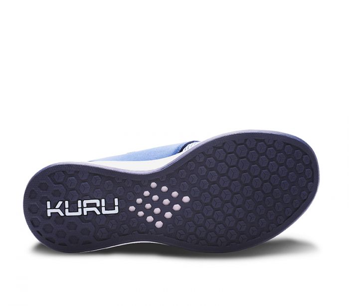 KURU WOMEN'S SNEAKER ATOM-Mineral Blue-Bone Gray - Click Image to Close