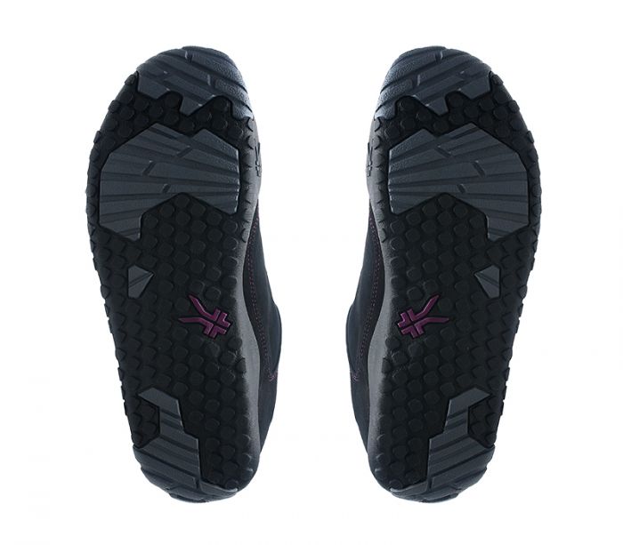 KURU WOMEN'S SHOES CHICANE-Jet Black-Boysenberry