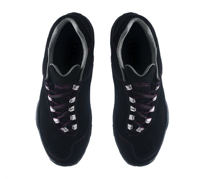 KURU WOMEN'S SHOES CHICANE-Jet Black-Boysenberry