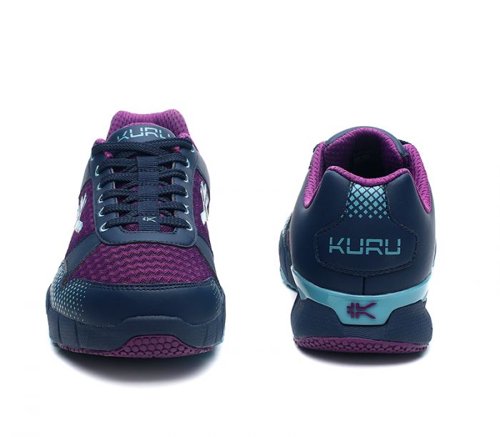 KURU WOMEN'S SNEAKER QUANTUM-Electric Grape-Midnight Blue - Click Image to Close