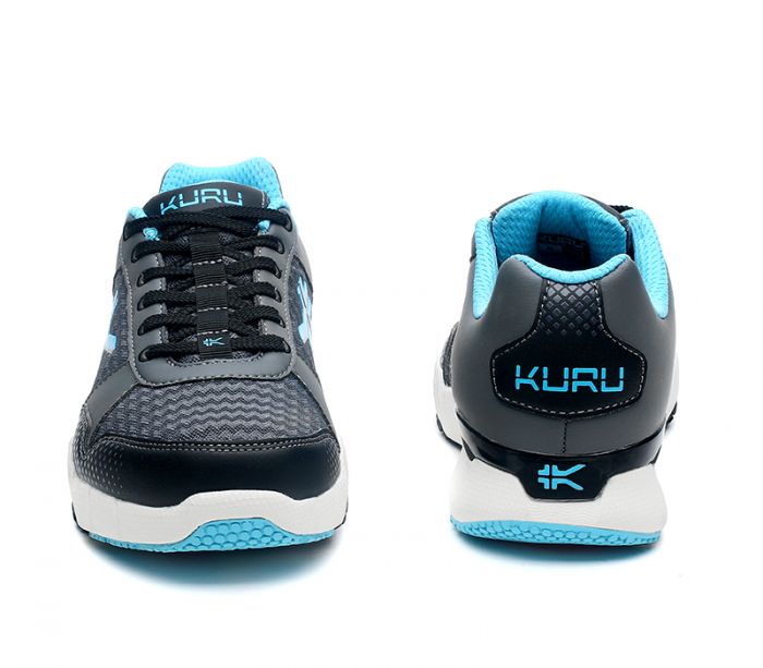 KURU WOMEN'S SNEAKER QUANTUM-Urban Concrete-White-Topaz Blue