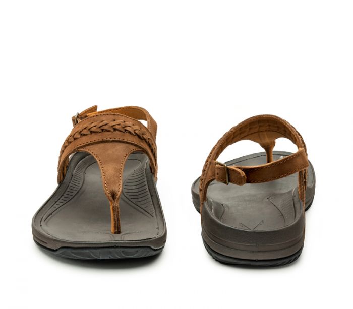 KURU WOMEN'S SANDAL LETTI-Mustang Brown-Woodstock Brown