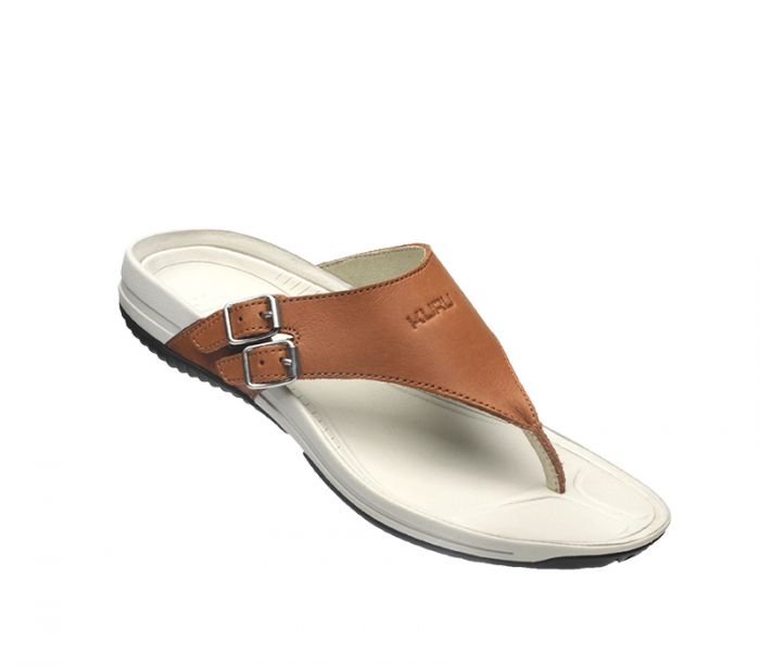 KURU WOMEN'S SANDAL SUOMI-Caramel Brown-Bone