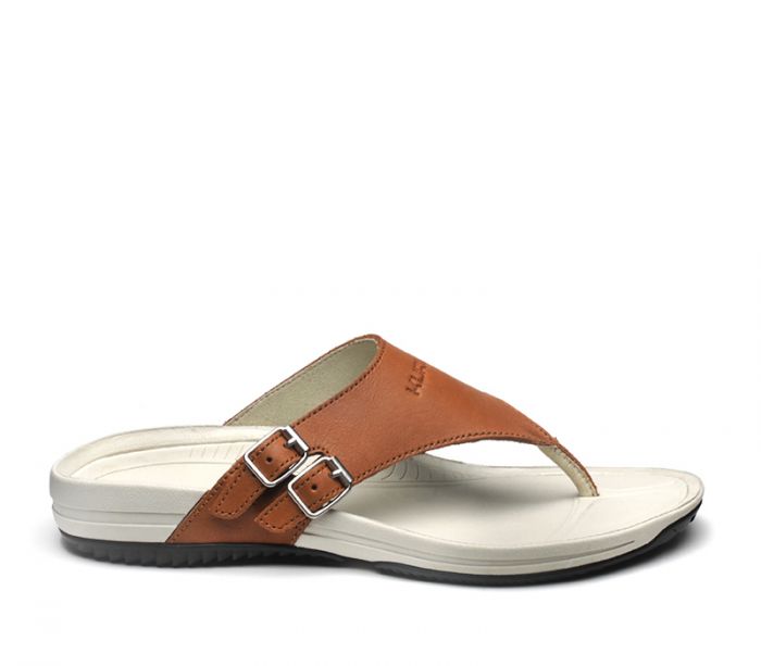 KURU WOMEN'S SANDAL SUOMI-Caramel Brown-Bone