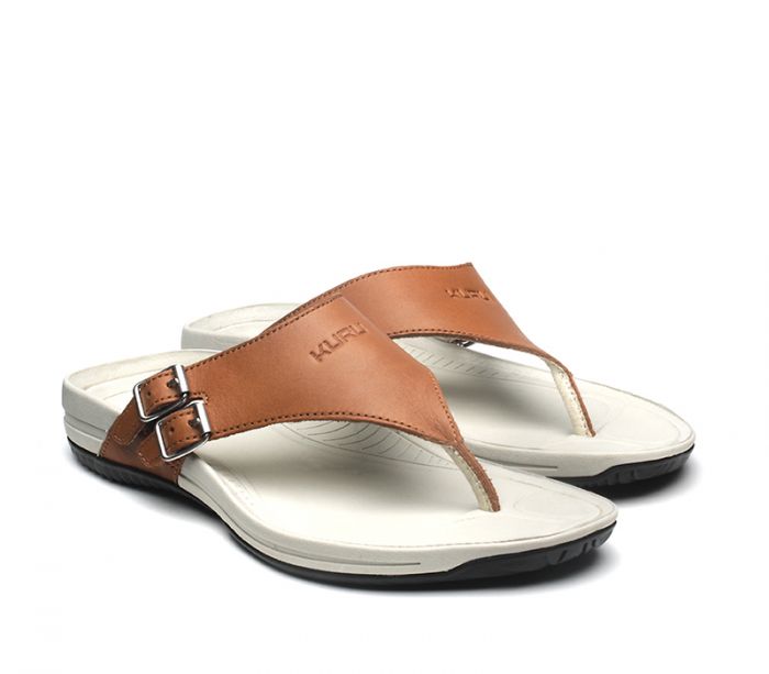 KURU WOMEN'S SANDAL SUOMI-Caramel Brown-Bone