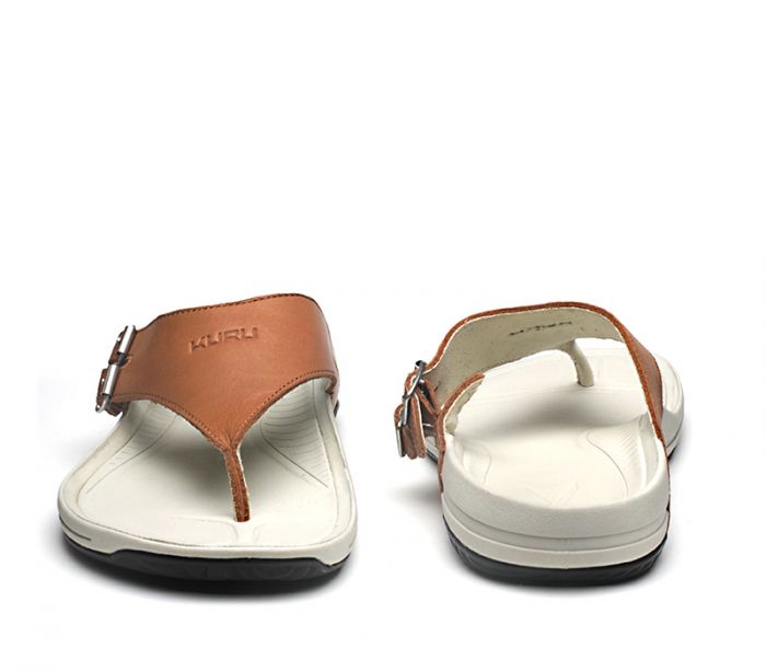 KURU WOMEN'S SANDAL SUOMI-Caramel Brown-Bone