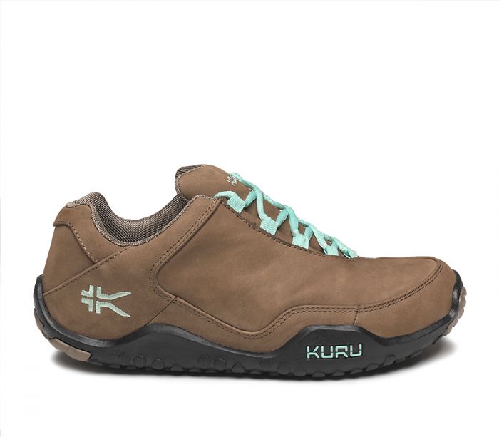 KURU WOMEN'S SHOES CHICANE-Warmstone-Jet Black-Mint Green - Click Image to Close