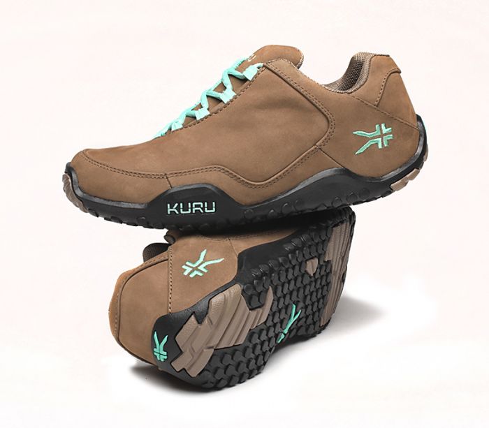 KURU WOMEN'S SHOES CHICANE-Warmstone-Jet Black-Mint Green - Click Image to Close