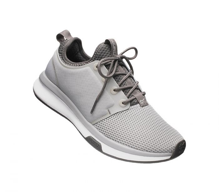 KURU WOMEN'S SNEAKER ATOM-Cloud Gray-White-Iron Gray