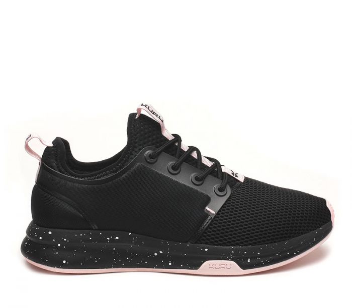 KURU WOMEN'S SNEAKER ATOM-Jet Black-MistyLilac - Click Image to Close