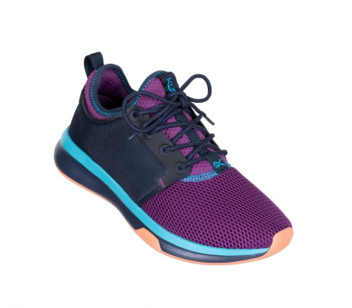 KURU WOMEN'S SNEAKER ATOM-Electric Grape-Midnight Blue