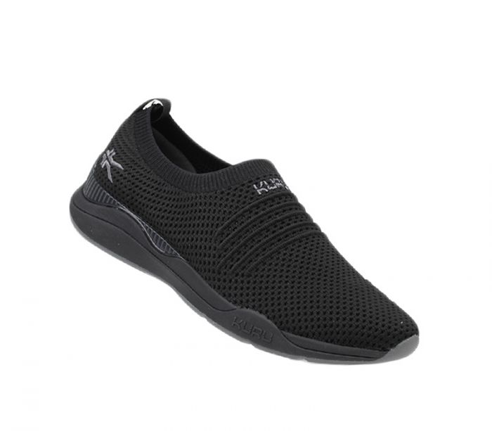 KURU WOMEN'S SHOES STRIDE-Jet Black-Slate Gray [Kuru206106] - $95.96 ...