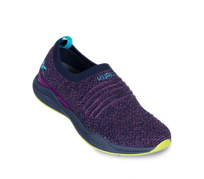 KURU WOMEN'S SHOES STRIDE-Midnight Blue-Electric Grape