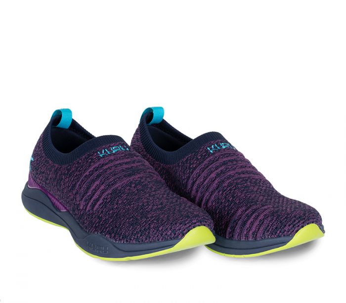 KURU WOMEN'S SHOES STRIDE-Midnight Blue-Electric Grape