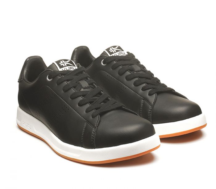 KURU MEN'S SNEAKERS ROAM-Jet Black-Bright White-Alloy