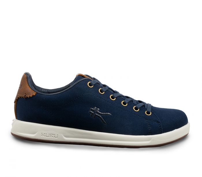 KURU WOMEN'S SNEAKERS ROAM-Deep Navy-White-Mustang Brown